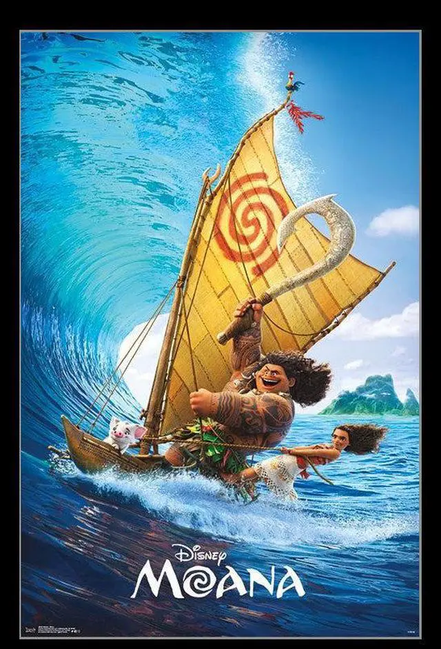 Main image of Moana - Wave Poster Print (22 x 34)