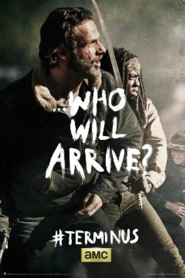 Main image of The Walking Dead Terminus Rickmichonne Poster (24 X 36)