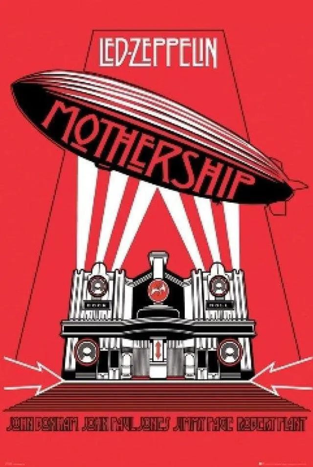 Main image of LED ZEPPELIN Mothership Poster Print (24 x 36)