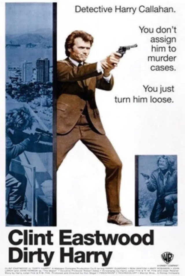 Main image of Dirty Harry - Clint Eastwood Poster (24 X 36)