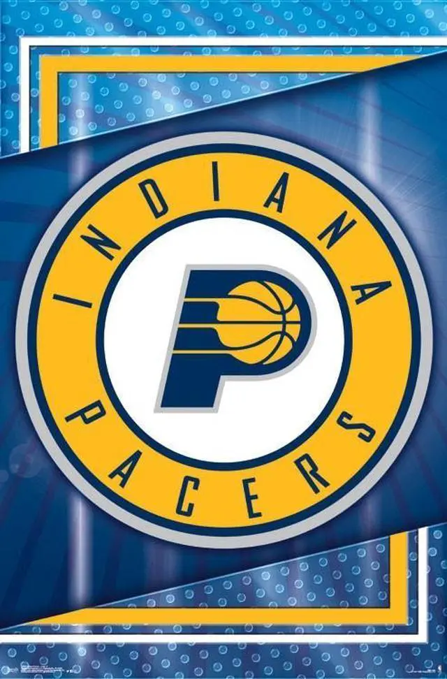 Main image of Indiana Pacers - Logo Poster Print (22 x 34)