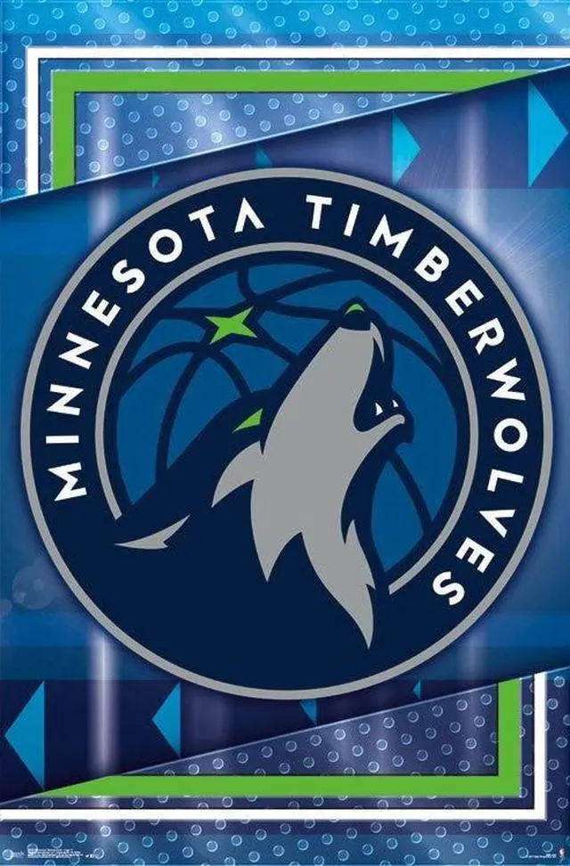 Main image of Minnesota Timberwolves - Logo Poster Print (22 x 34)