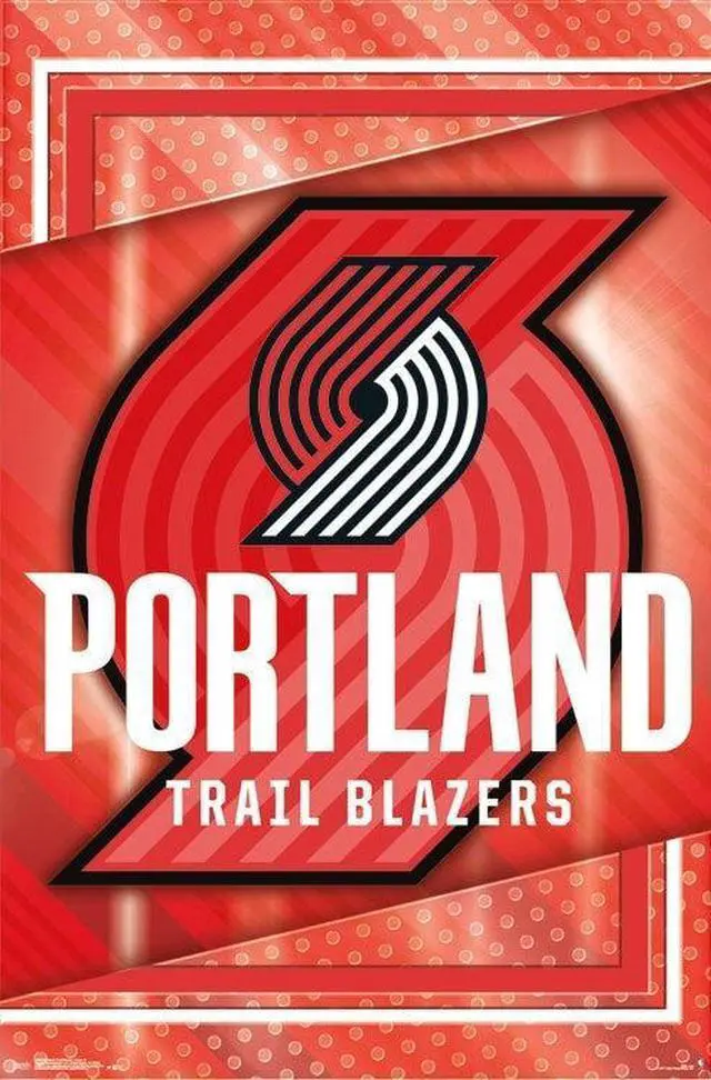 Main image of Portland Trail Blazers - Logo Poster Print (22 x 34)
