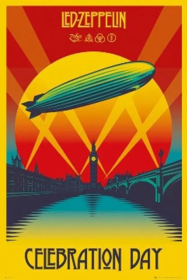 Main image of LED ZEPPELIN Celebration Day Poster Print (22 x 34) - Item # SCO31906
