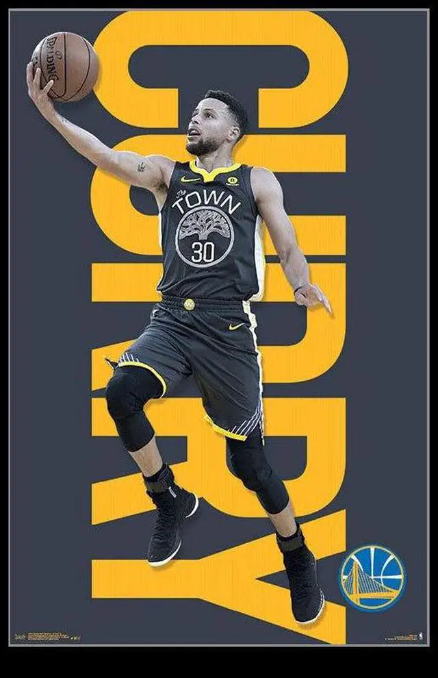 Main image of Golden State Warriors - Stephen Curry Poster Print (22 x 34)
