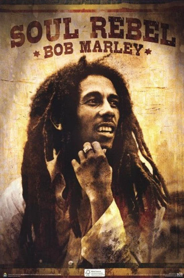 Main image of Bob Marley - Soul Rebel Poster Print (22 x 34)