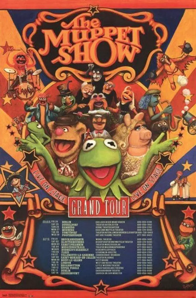 Main image of Muppets Most Wanted - Grand Tour Poster Print (24 x 36)