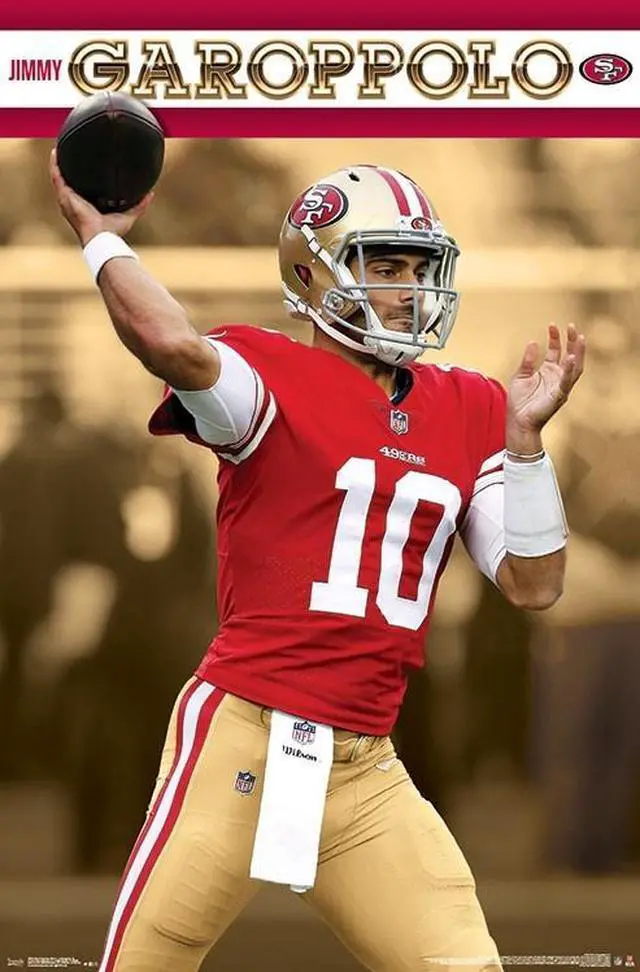 Main image of San Francisco 49Ers - Jimmy Garoppolo Poster Print (22 x 34)