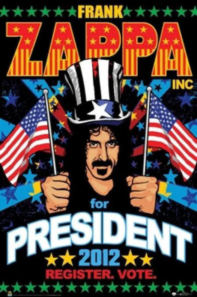 Main image of Frank Zappa - For President Poster (24 X 36)