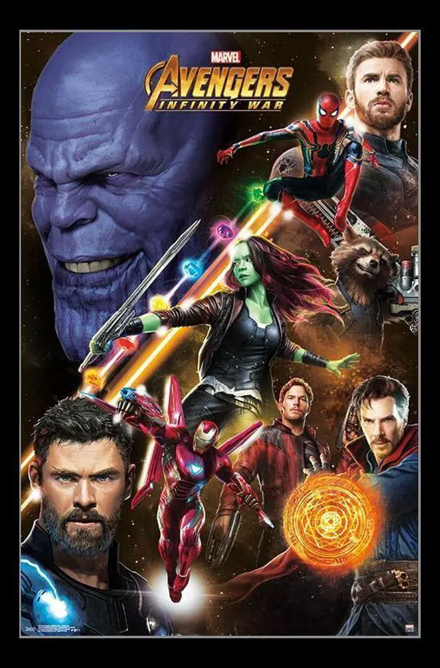 Main image of Avengers Infinity War - Challenge Poster Print (22 x 34)