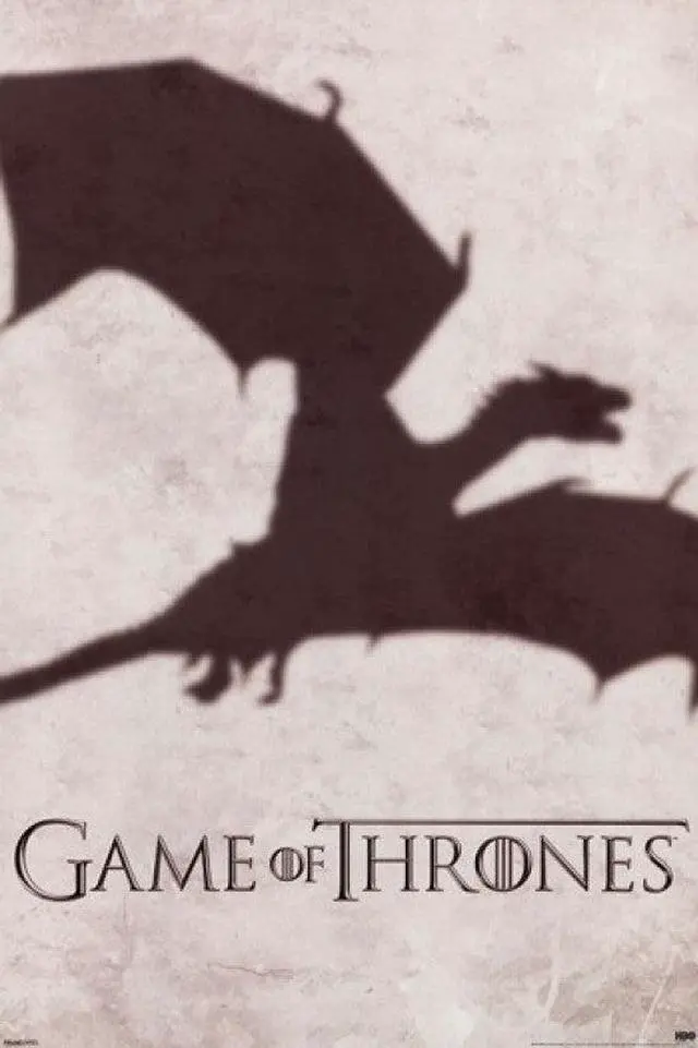 Main image of Game of Thrones - Dragon Shadow Poster Print (22 x 34)
