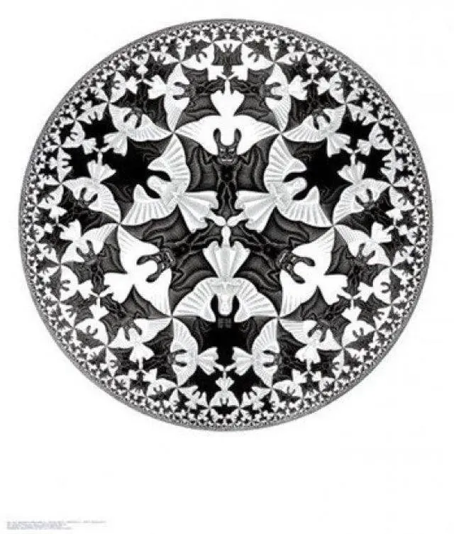 Main image of Circle Limit IV - M.C. Escher Poster Print (22 x 26)