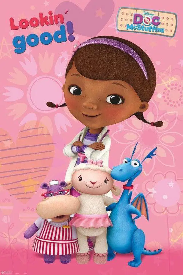 Main image of Doc Mcstuffins - Doc And Toys Poster (24 x 36)