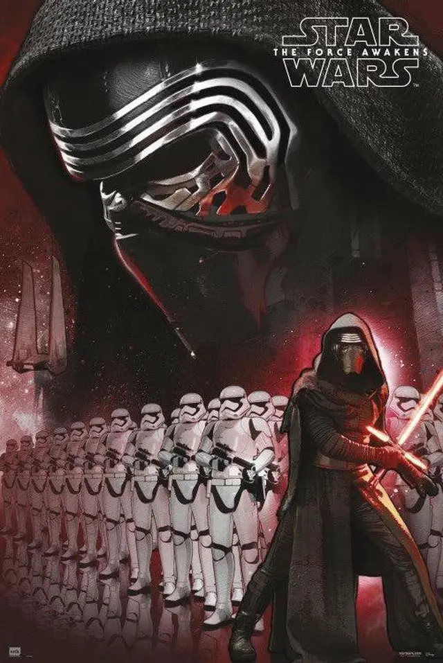 Main image of Star Wars Kylo Ren Poster (24 x 36)