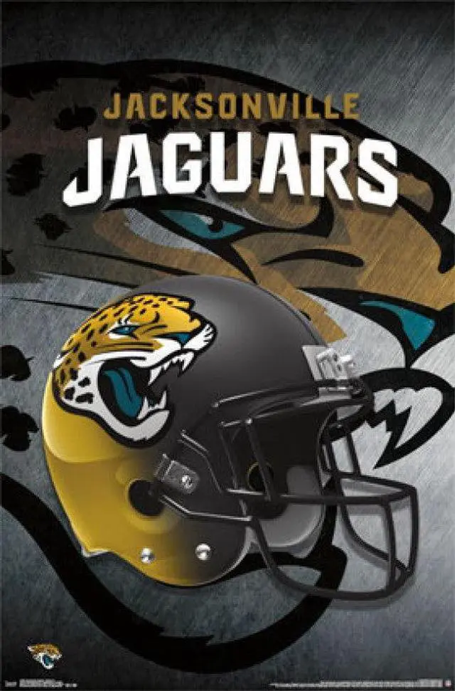 Main image of Jacksonville Jaguars - Helmet 2015 Poster Print (22 x 34)