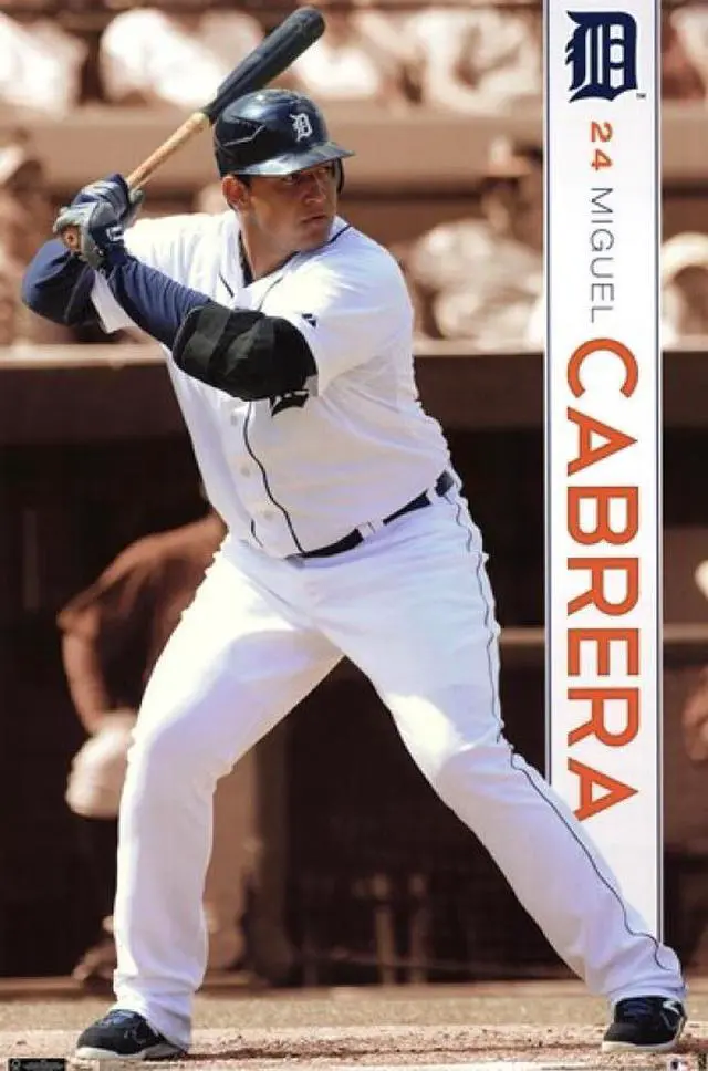Main image of Tigers - M Cabrera 11 Poster Print (24 x 36)