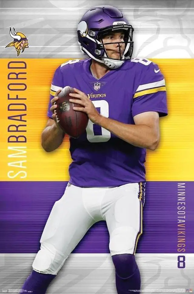 Main image of Minnesota Vikings - Sam Bradford Poster Print (22 x 34)