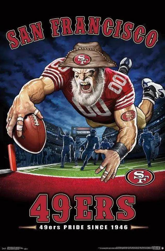 Main image of San Francisco 49Ers - End Zone Poster Print (22 x 34)