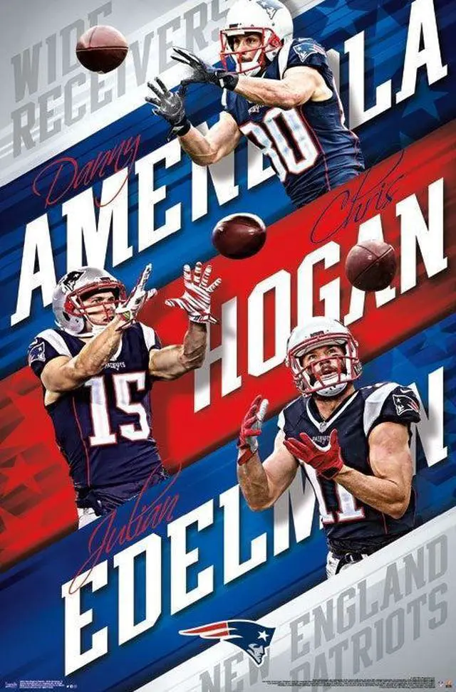 Main image of New England Patriots - Wide Receivers Poster Print (22 x 34)