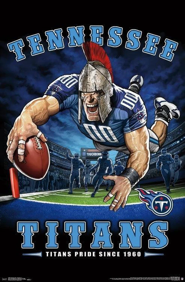 Main image of Tennessee Titans - End Zone Poster Print (22 x 34)