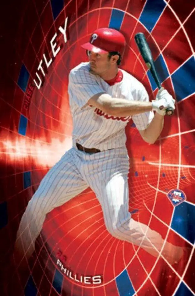 Main image of Phillies-Chase Utley Poster Print (22 x 34)