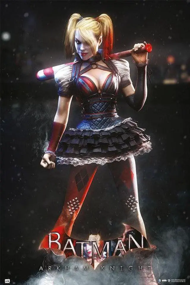 Main image of Batman Arkham Harley Quinn-Arkham Knight Poster (24 x 36)