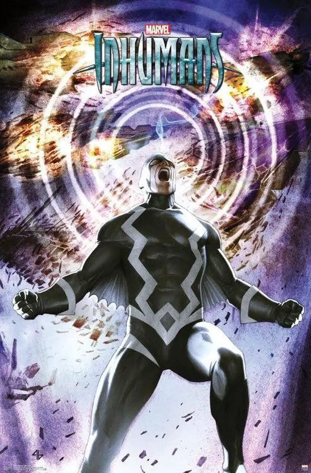 Main image of Inhumans - Black Bolt Poster Print (22 x 34)