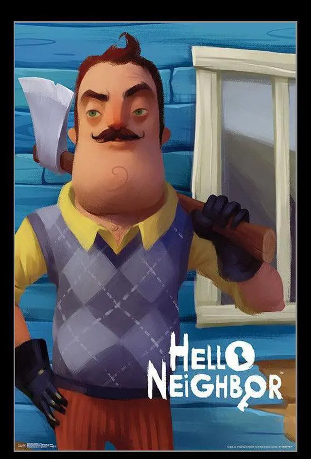 Main image of Hello Neighbor - Axe Poster Print (22 x 34)