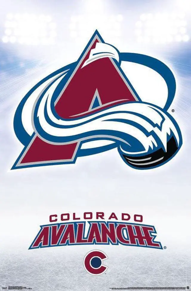 Main image of Colorado Avalanche_ - Logo Poster Print (22 x 34)