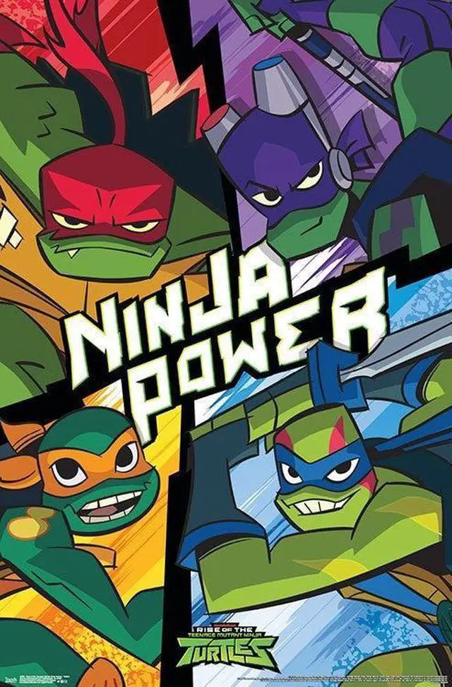Main image of Rise Of The Teenage Mutant Ninja Turtles - Turtles Poster Print (22 x 34)