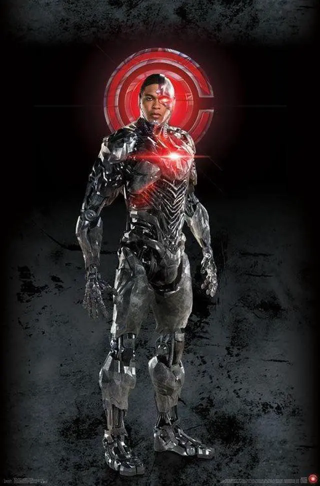 Main image of Justice League - Cyborg Poster Print (22 x 34)