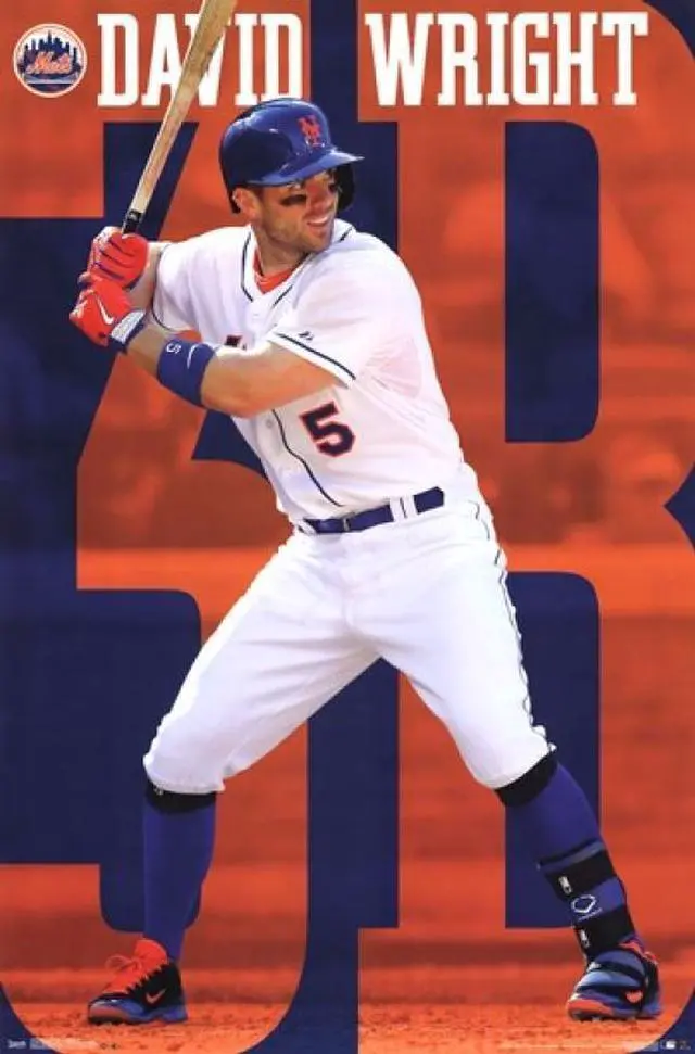 Main image of New York Mets_ - D Wright 14 Poster Print (24 x 36)