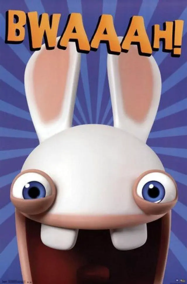 Main image of Rabbids - Bwaaah Poster Print (24 x 36)