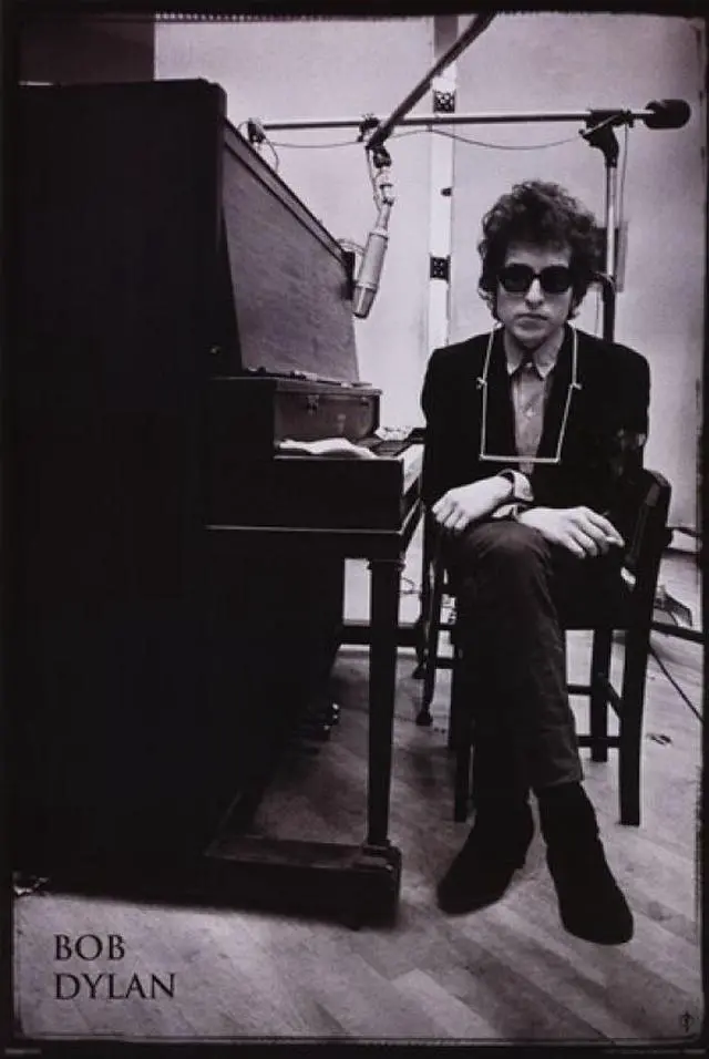 Main image of Bob Dylan - Piano Poster Print (24 x 36)