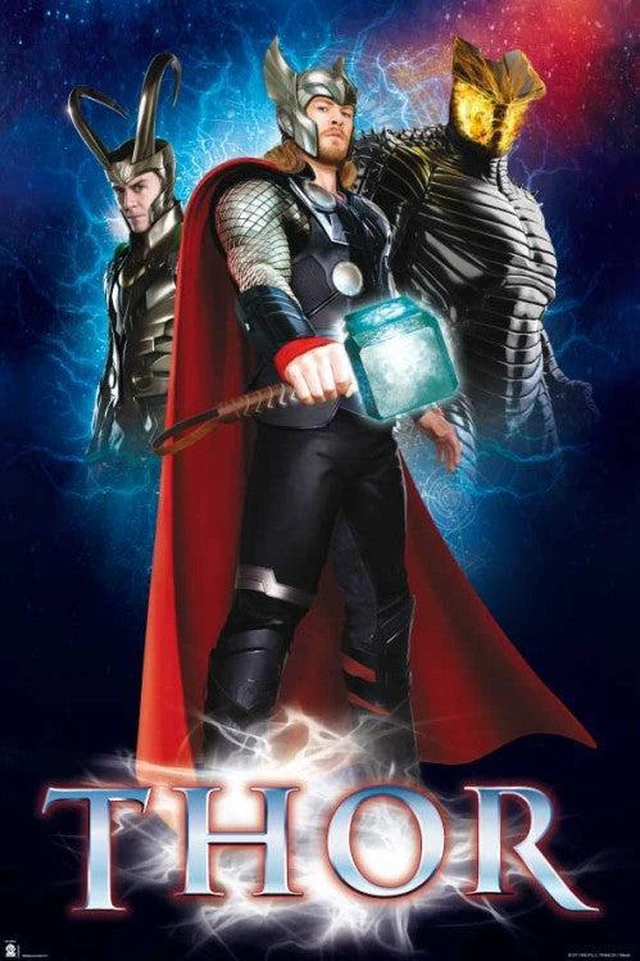 Main image of Marvel Thor-Hfe Poster (24 x 36)