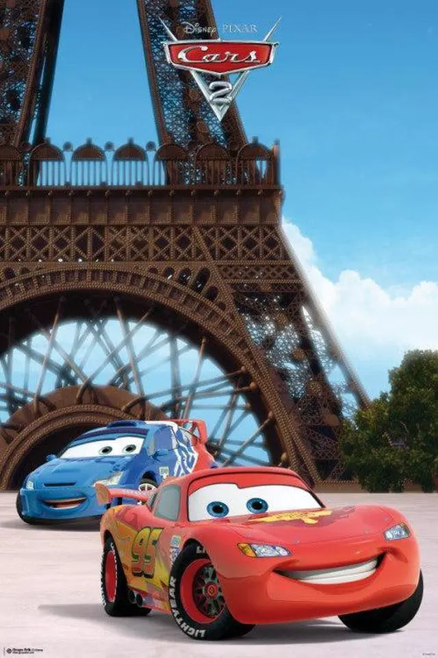 Main image of Cars 2 - Eiffel Tower Poster (24 x 36)