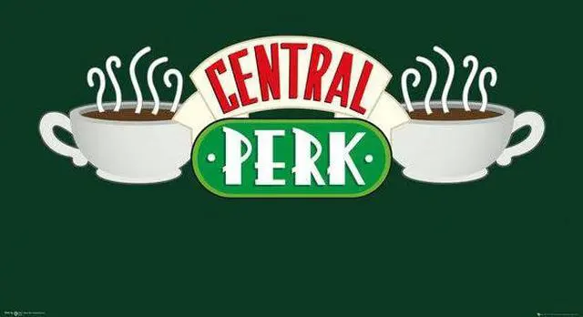 Main image of Friends Central Perk Poster Print (24 x 36)