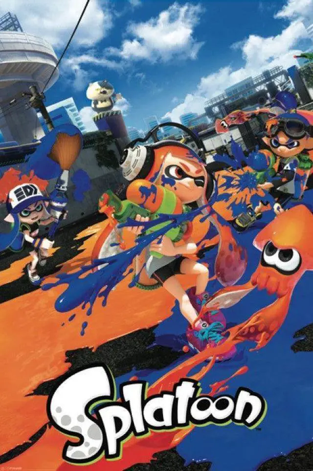 Main image of Splatoon Poster Print (22 x 34)