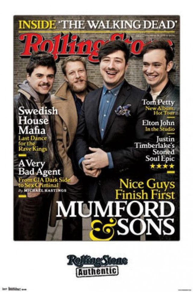 Main image of Rolling Stone - Mumford & Sons Poster Print (24 x 36)