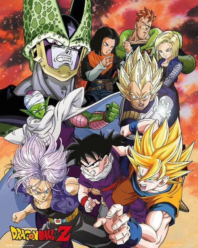 Main image of Dragon Ball Z Cell Saga Poster Print (16 x 20)