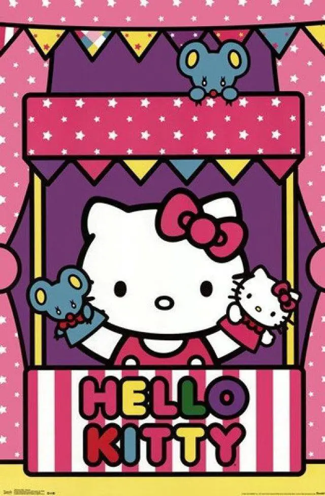 Main image of Hello Kitty - Puppets Poster Print (24 x 36)