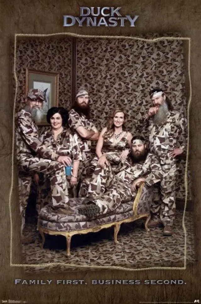 Main image of Duck Dynasty - Family First Poster Print (24 x 36)