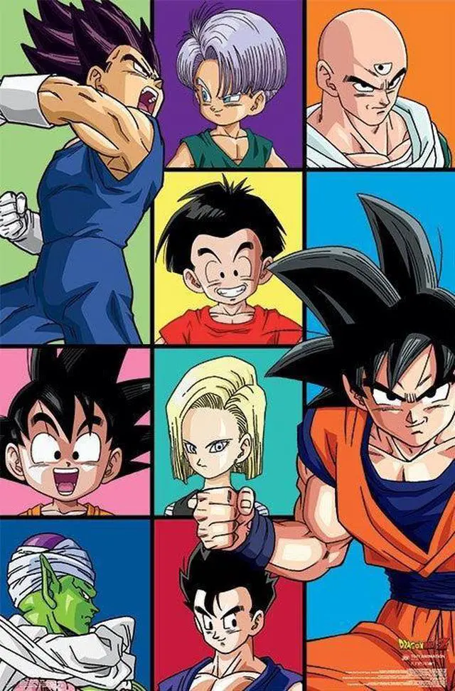 Main image of Dragon Ball Z - Grid Poster Print (22 x 34)