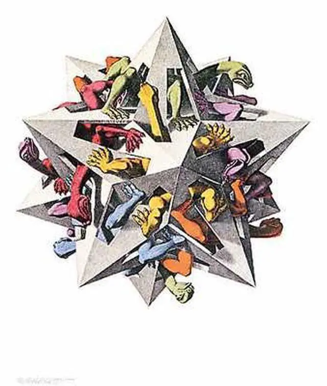 Main image of Gravity - M.C. Escher Poster Print (22 x 26)