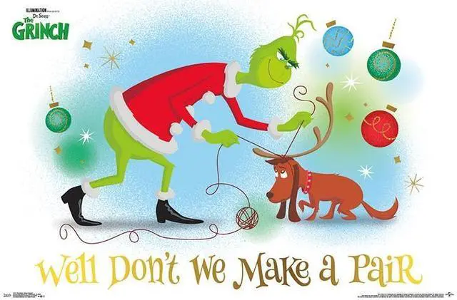 Main image of The Grinch - Warm Hearted Poster Print (34 x 22)