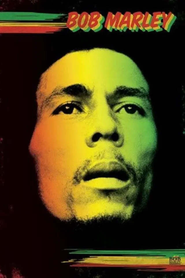 Main image of Bob Marley - Face Poster Print (22 x 34)