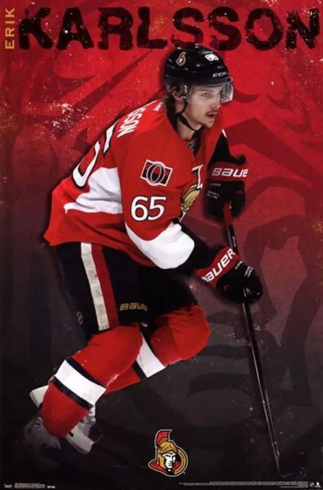 Main image of Ottawa Senators - E Karlsson 13 Poster Print (22 x 34)