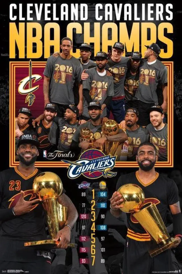 Main image of 2016 NBA Finals - Celebration Poster Print (24 x 36)