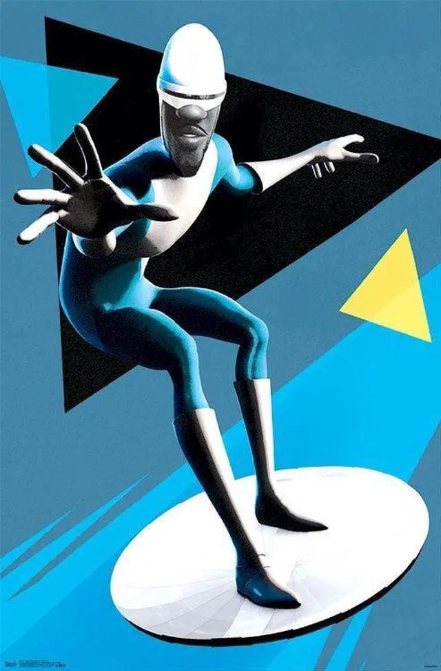 Main image of The Incredibles 2 - Frozone Poster Print (22 x 34)