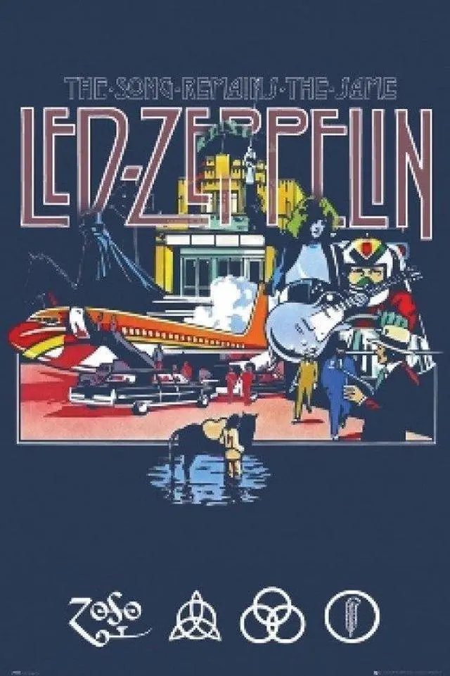 Main image of Led Zeppelin Song Remains The Same Poster Print (24 X 36)